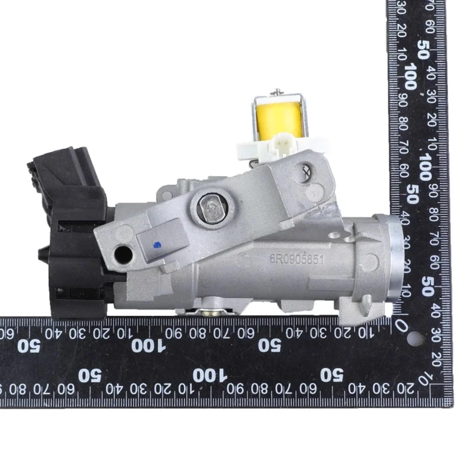 Cilindro de Encendido con Bloqueo de dirección, Interruptor de Arranque Compatible con Seat para Ibiza 2009-2015 6R0905851D 6R0905851C 6R0905851F Cilindro de Bloqueo de Encendido