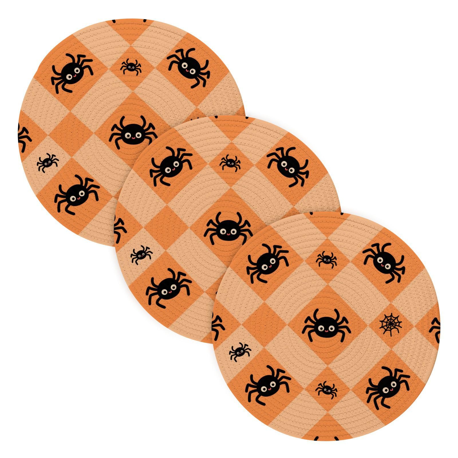 Dessous de plat Halloween absorbant l'eau pour protéger vos tables