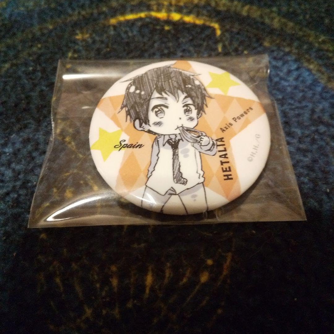 Amazon.co.jp: ヘタリア Axis Powers star 星 缶バッジ スペイン : ホビー