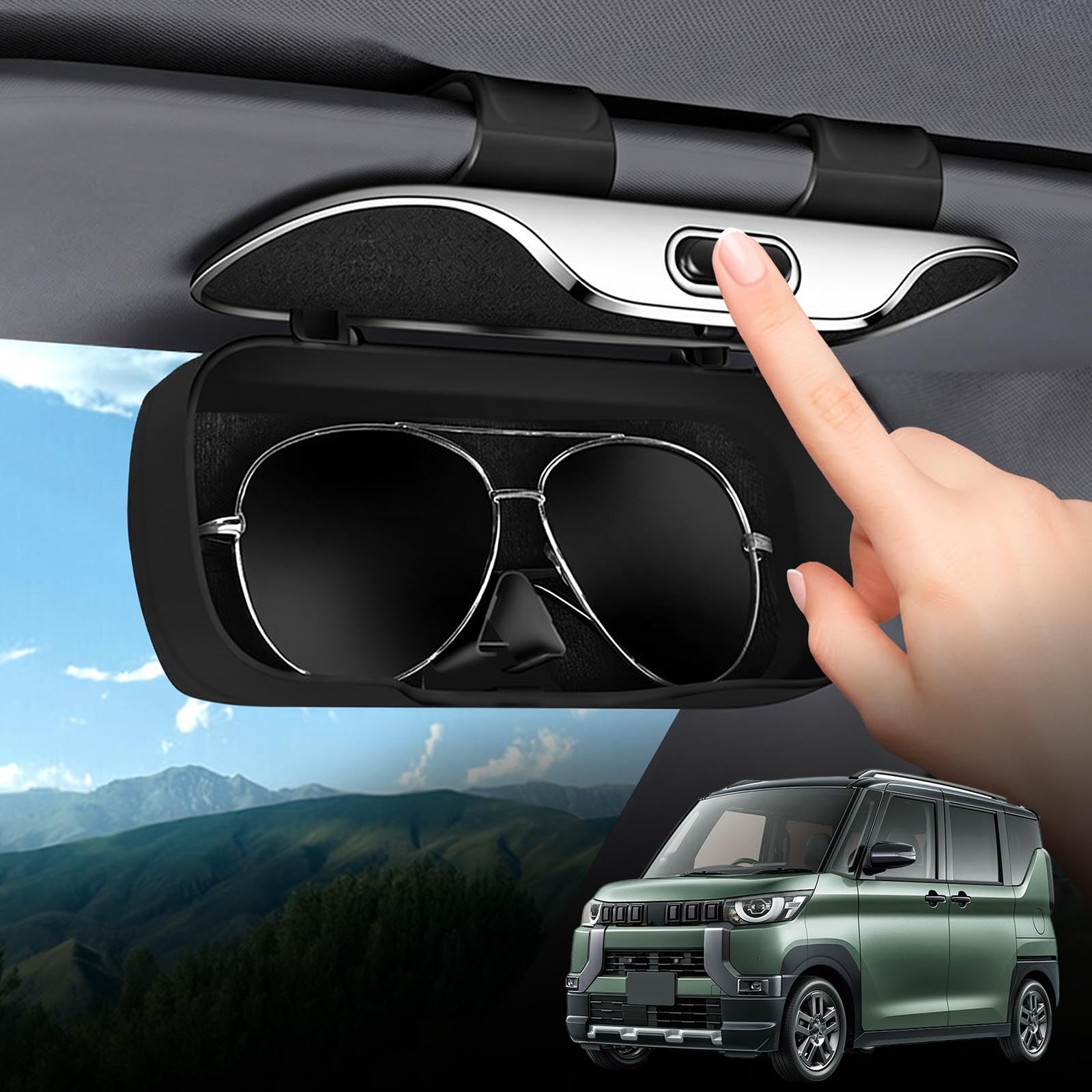 Amazon.co.jp: YouCar デリカミニ B34A/B38A 互換性 サングラスケース