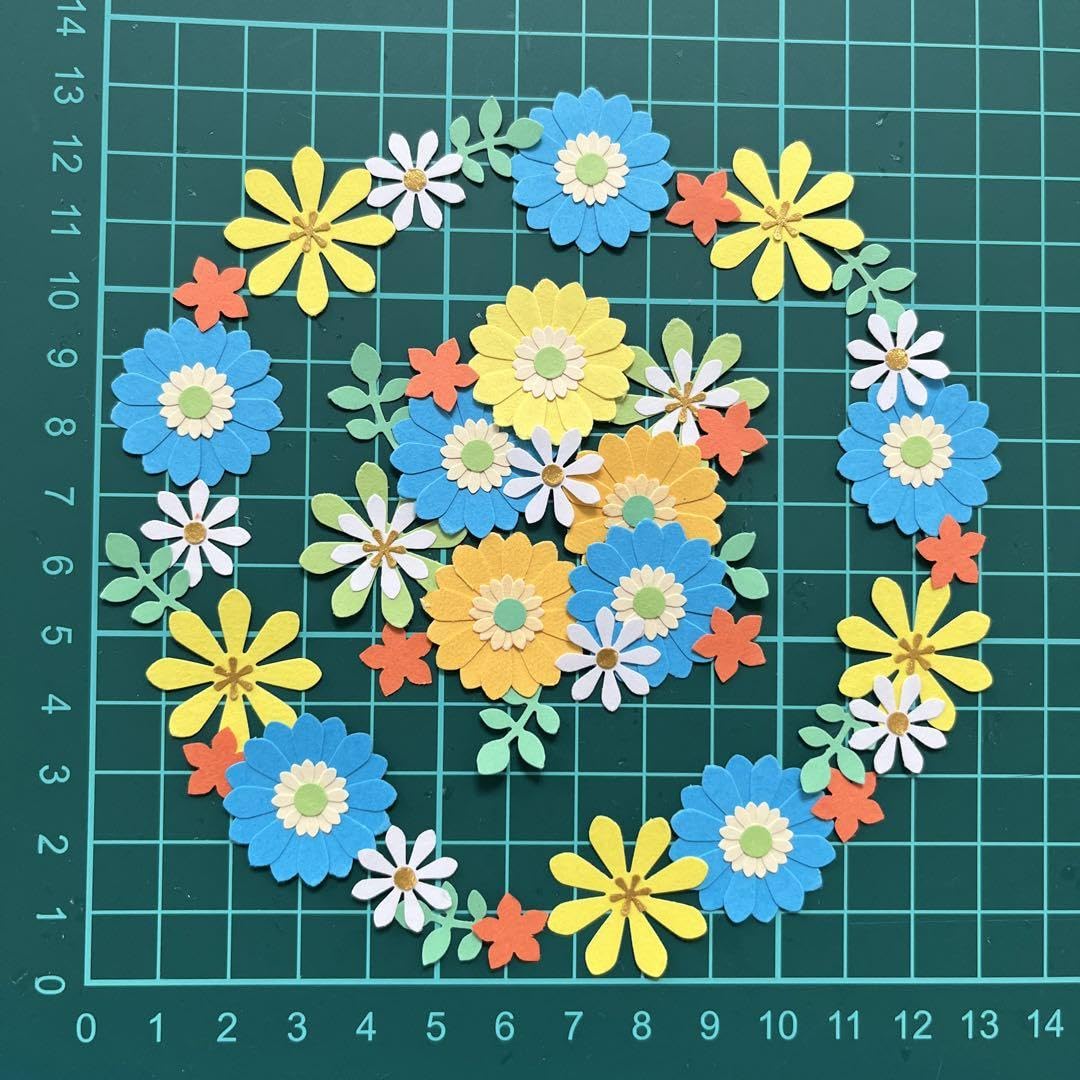 夏の風物詩 サンプル ♡ クラフトパンチ ダイカット アルバム作り 海辺