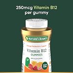 NATURE'S BOUNTY Vitamin B12 Supplement, Helps Maintain Good Health, Value Size, Ummies, 300 g