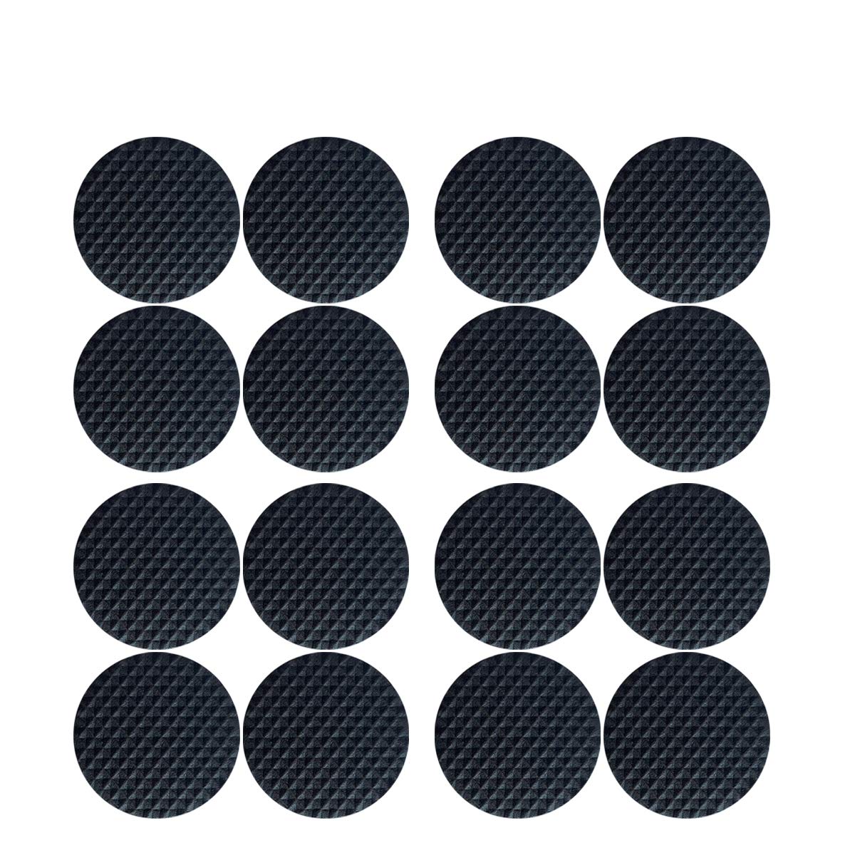 Premium Furniture Pads,Thick Non-Slip Pad Foot Cover Self-Furniture Gripper - Stops Slide - Adhesive Pads – Protectors (Round 38mm 16PCS)