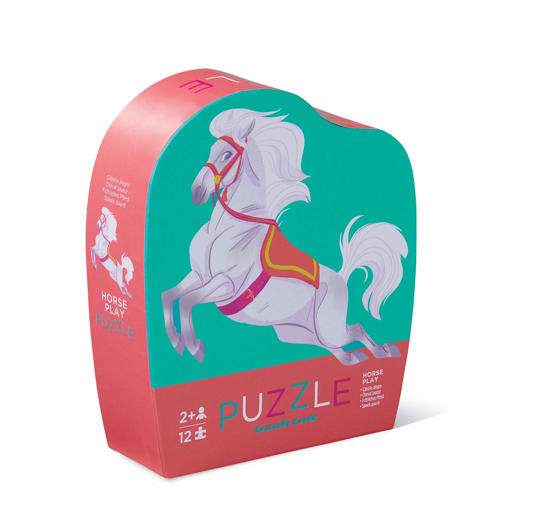 Amazon.com: Crocodile Creek - Horse Play - Mini Jigsaw Puzzle
