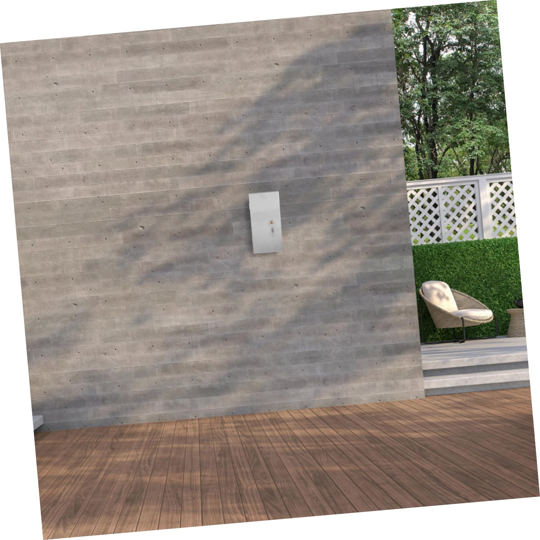 Gatuida Caja para Enchufes de Pared Enchufe Exterior Doble Punto de Corriente Exterior Material Inoxidable Uso Exteriores Protección Lluvia para Cargadores de Coche Eléctrico