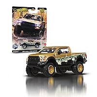 Hot Wheels Premium Ford 17 F150 Raptor, veicolo Car Culture Circuit Legends da collezione
