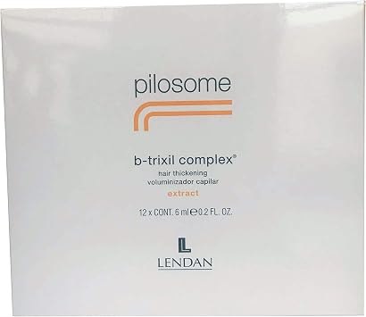 Lendan - Revitalizing Hair Treatment for Women and Men - Pilosome Stimul B-Trixil Complex Extract - 6 x 6 ml - Nourishes and Supports The Hair Roots - for Thin and Weakened Hair
