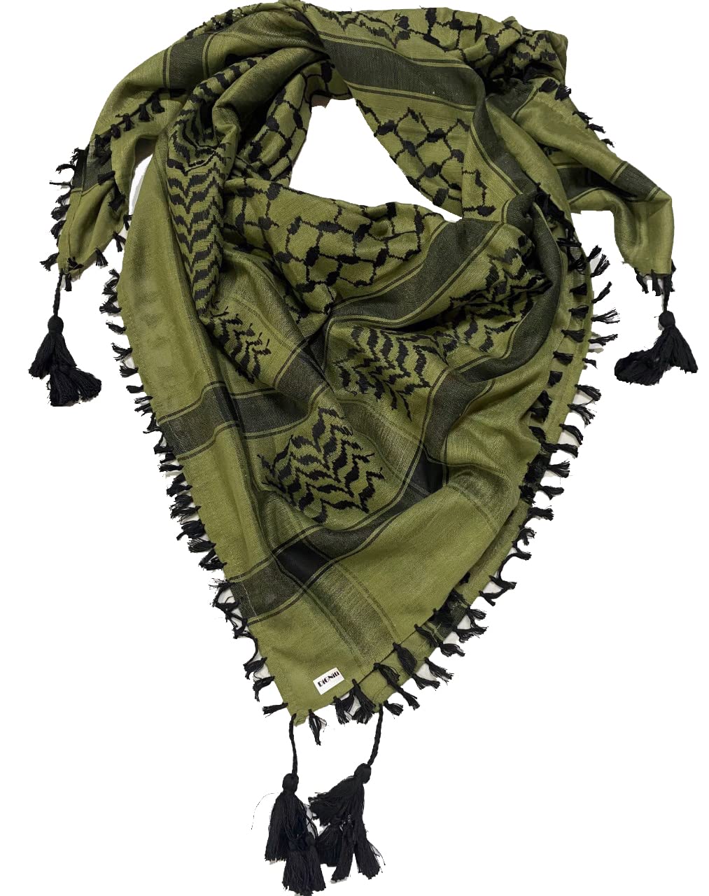 dignit Army Scarf - Military Afgani Patka Indian NCC Extra Large Superfine White Red All Season Multipurpose-picture-35