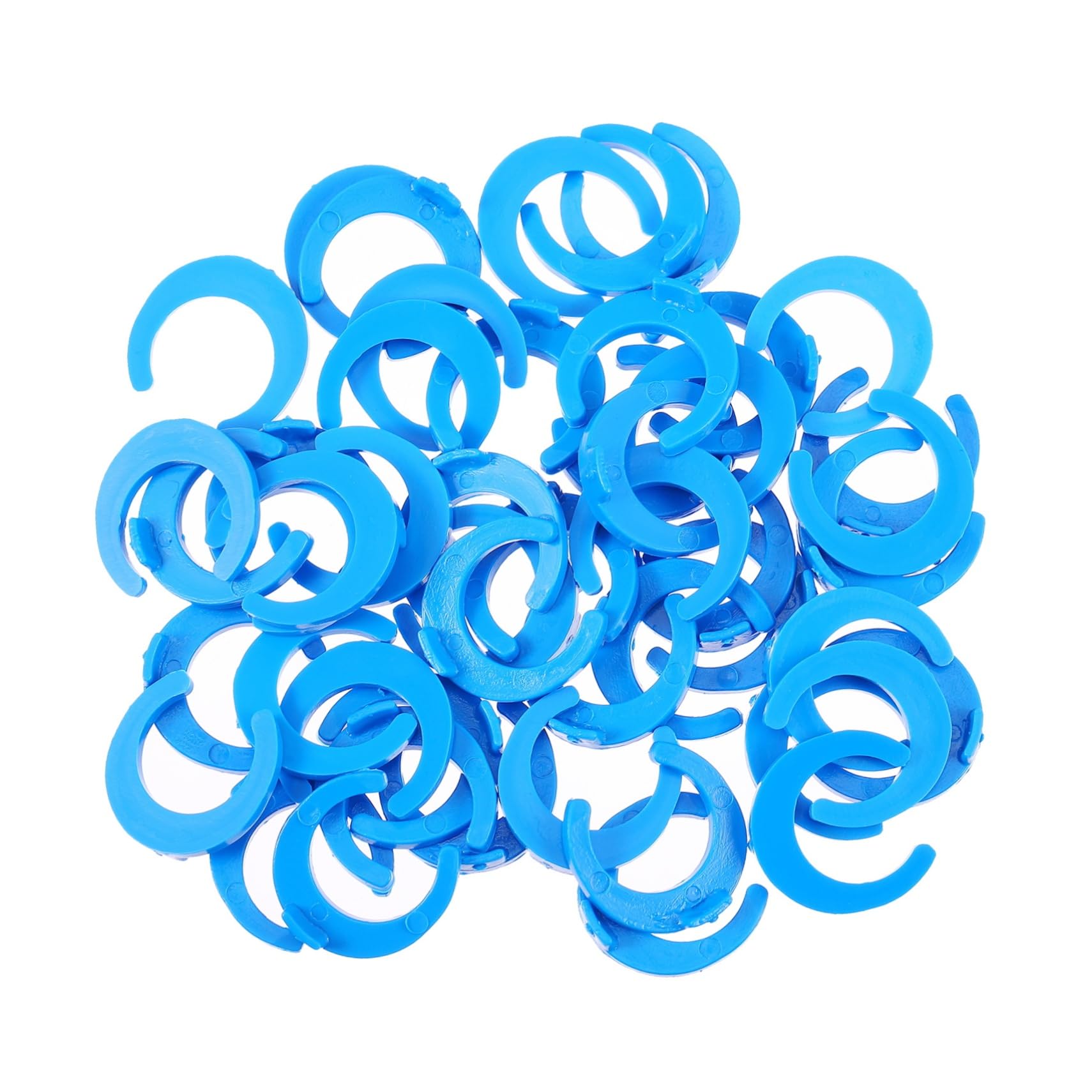 SOLUSTRE Disconnect 100pcs 1/4 Locking Clips for Water Filter System Accessories