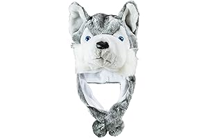Cozy Huskies Plush Hat: The Perfect Winter Companion
