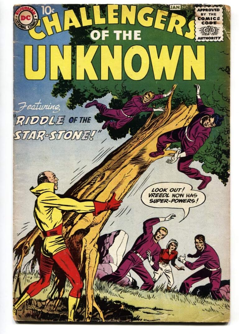 CHALLENGERS OF THE UNKNOWN #5 1959 b JACK Max 51% OFF Fashionable WALLY WOOD comic KIRBY