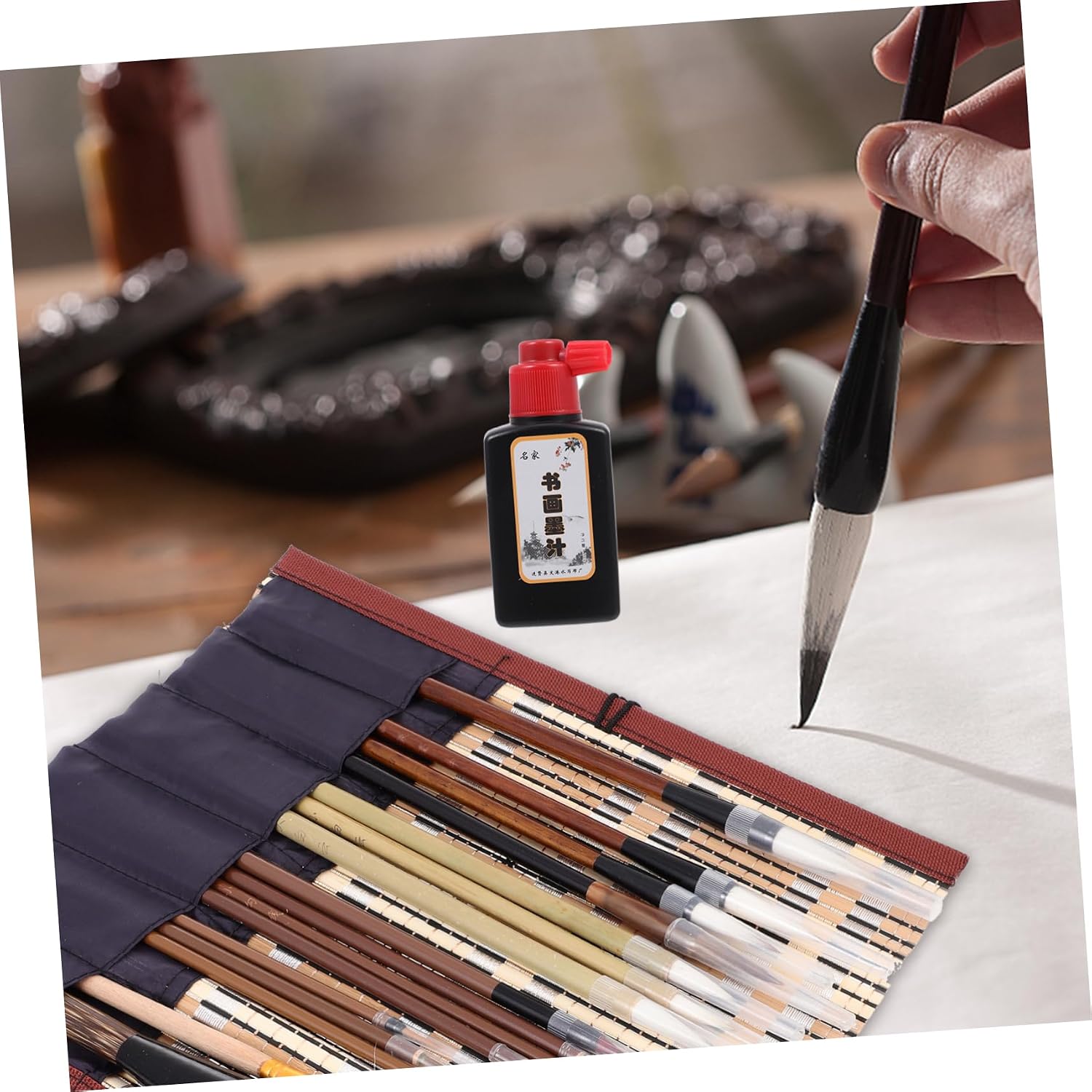 Angoily Art Ink Calligraphy Pens Calligraphy Brush for Writing Brush Pen Set Boys and Girls Preschool Kindergarten Art Students Artists