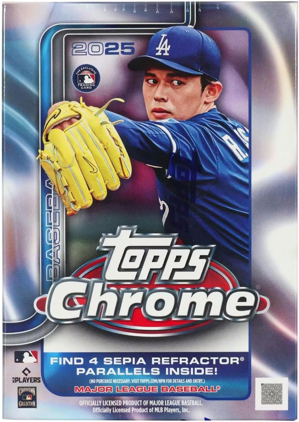 2025 Topps Chrome Baseball BLASTER box (7 pks/bx)