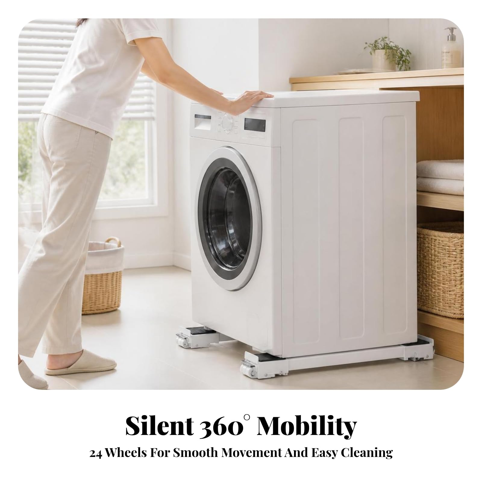 Soporte con Ruedas Resistente,