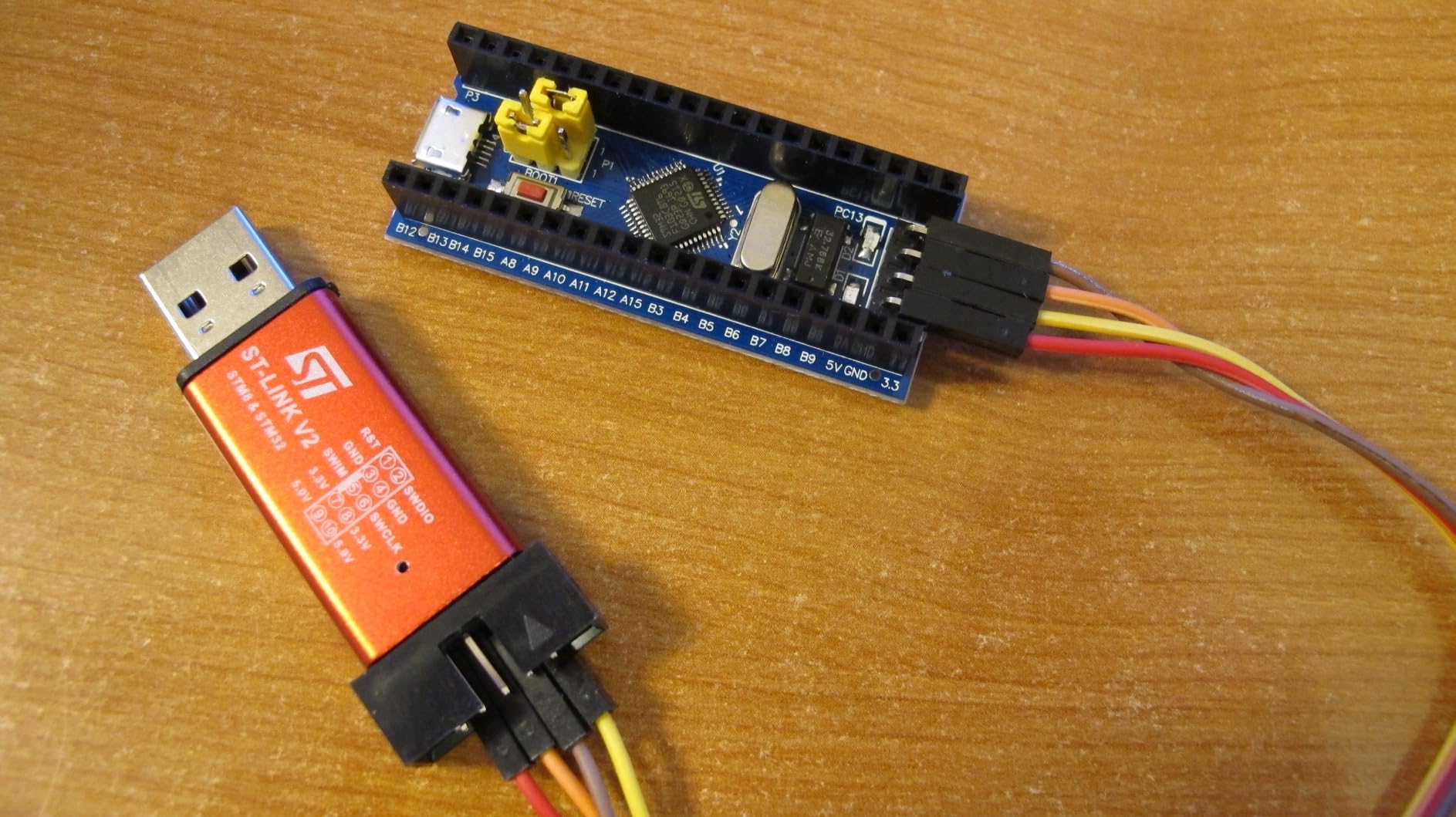 initeq ] STM32 Arm STM32F103C8T6 Blue Pill System Development Board ST ...