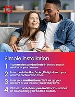 Vista 6 de McAfee Internet Security 2022 10 dispositivos Software antivirus Administrador de contraseñas Windows/Mac/Android/iOS 1 año de suscripción