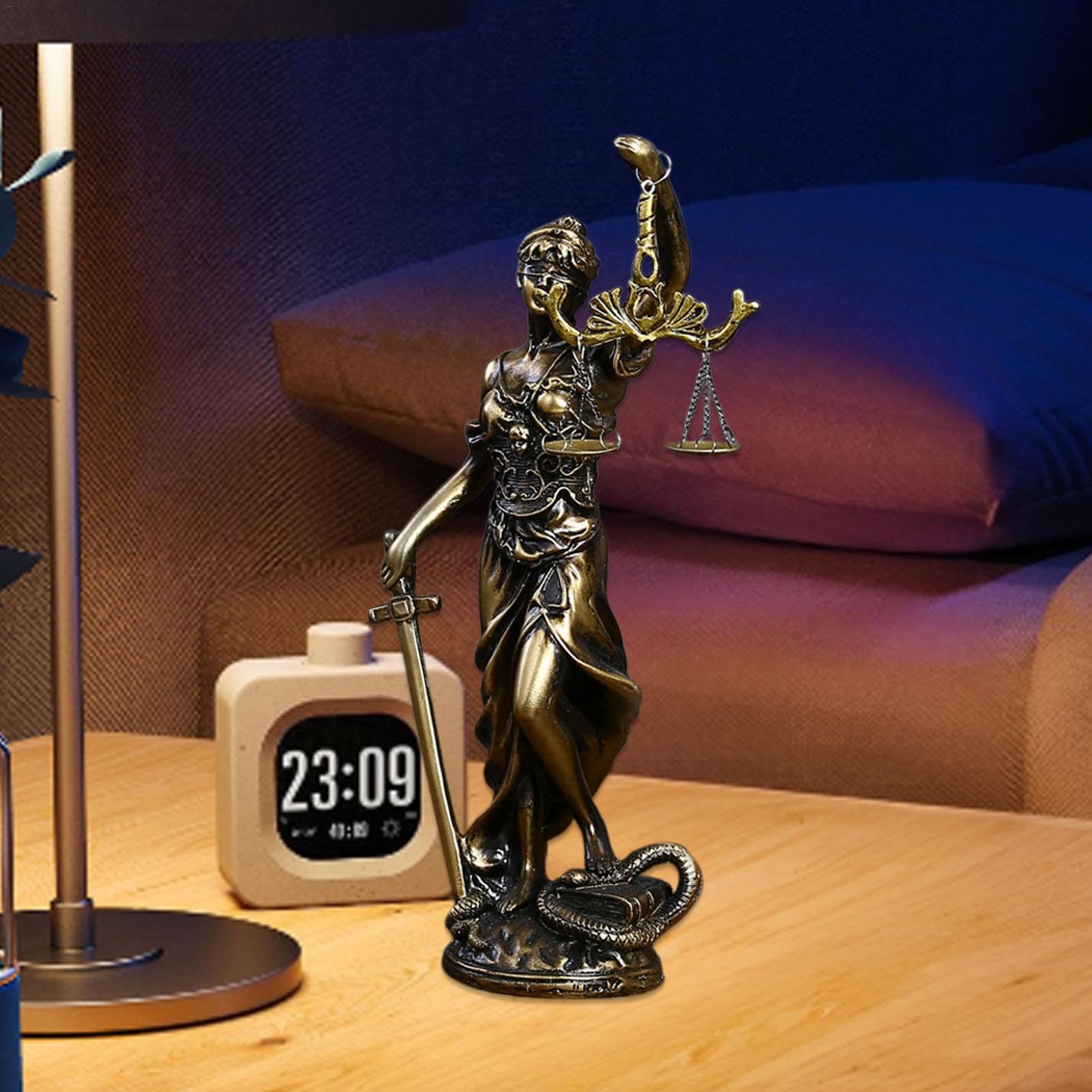 アンティーク 正義の女神の置物 像 ID-391 アンティーク 正義の女神の アンティーク 正義の女神の置物 像 ID-391 アンティーク 正義の女神の