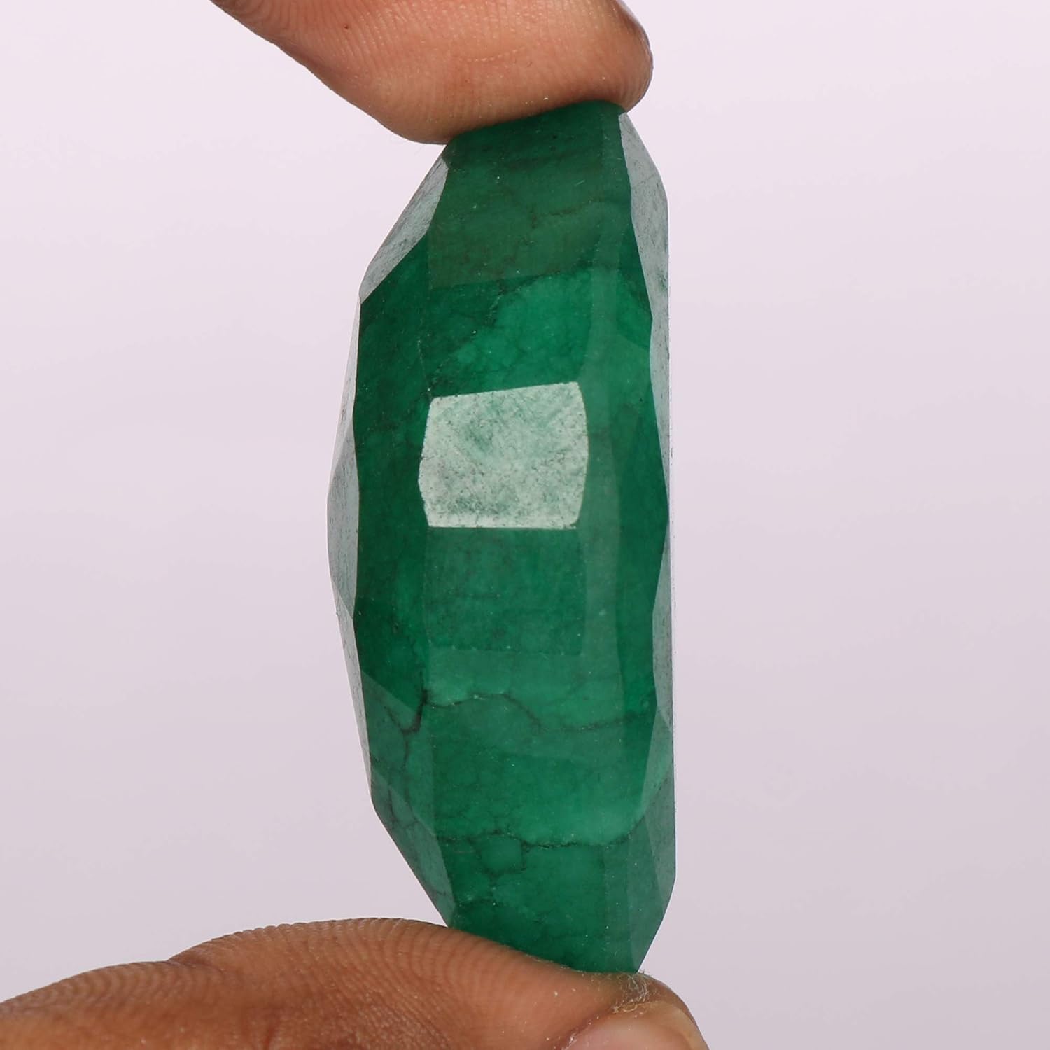 100% Natural Emerald Green Stone, 37.00 Carats. Marquise Cut Green Emerald, EGL Certified Loose Gemstone EU-514