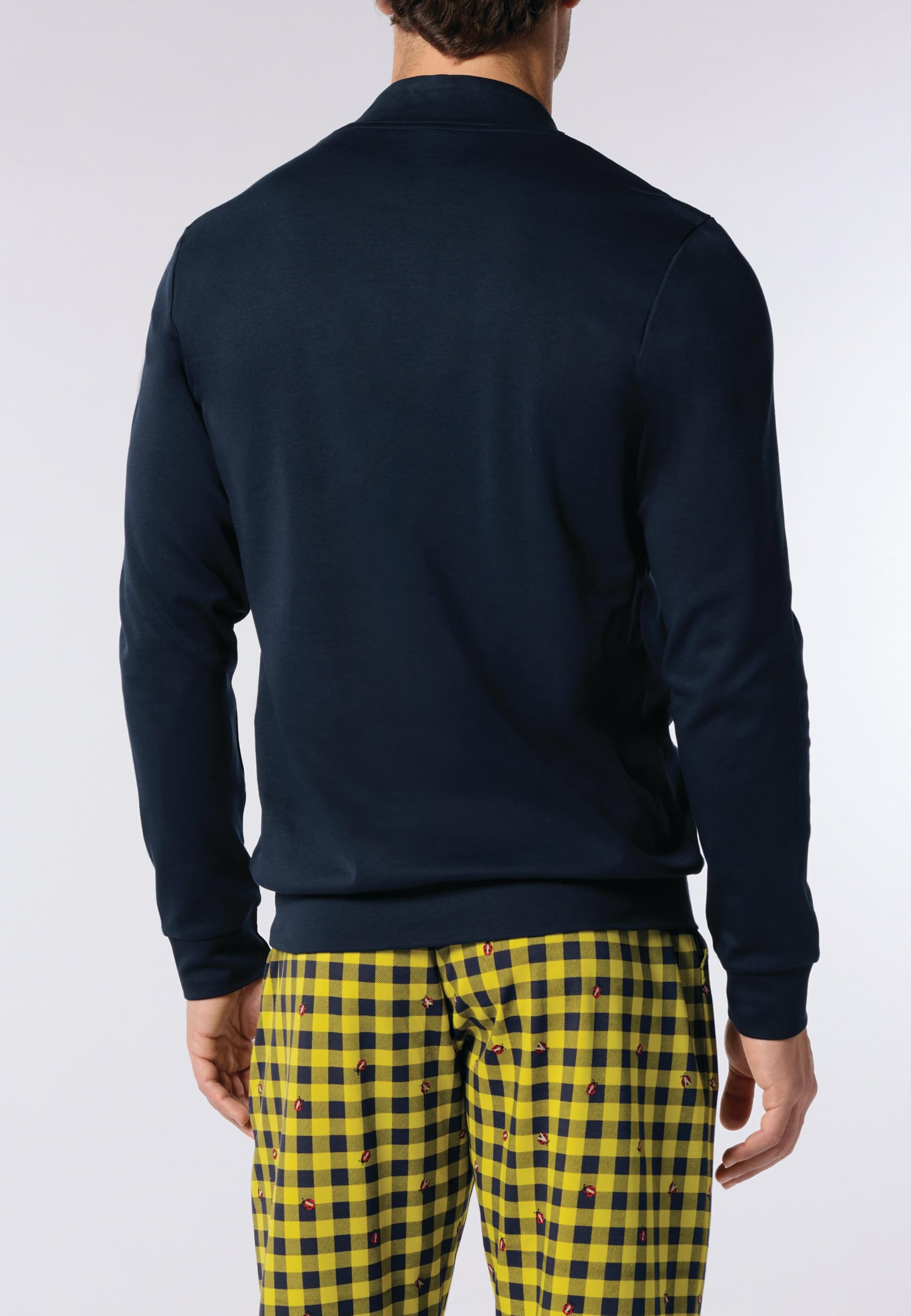 PEROFIL Pigiama Lungo Uomo Cotone Felpato Art. VPRT93205