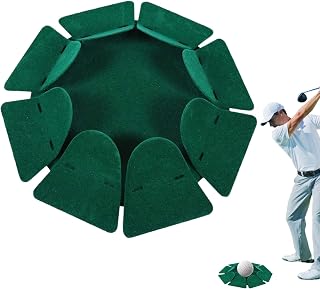 Golf Putting Cup, All-Direction Putting Cup Indoor Golf Practice Hole Green Practice Hole Plate for Indoor Outdoor Practicing
