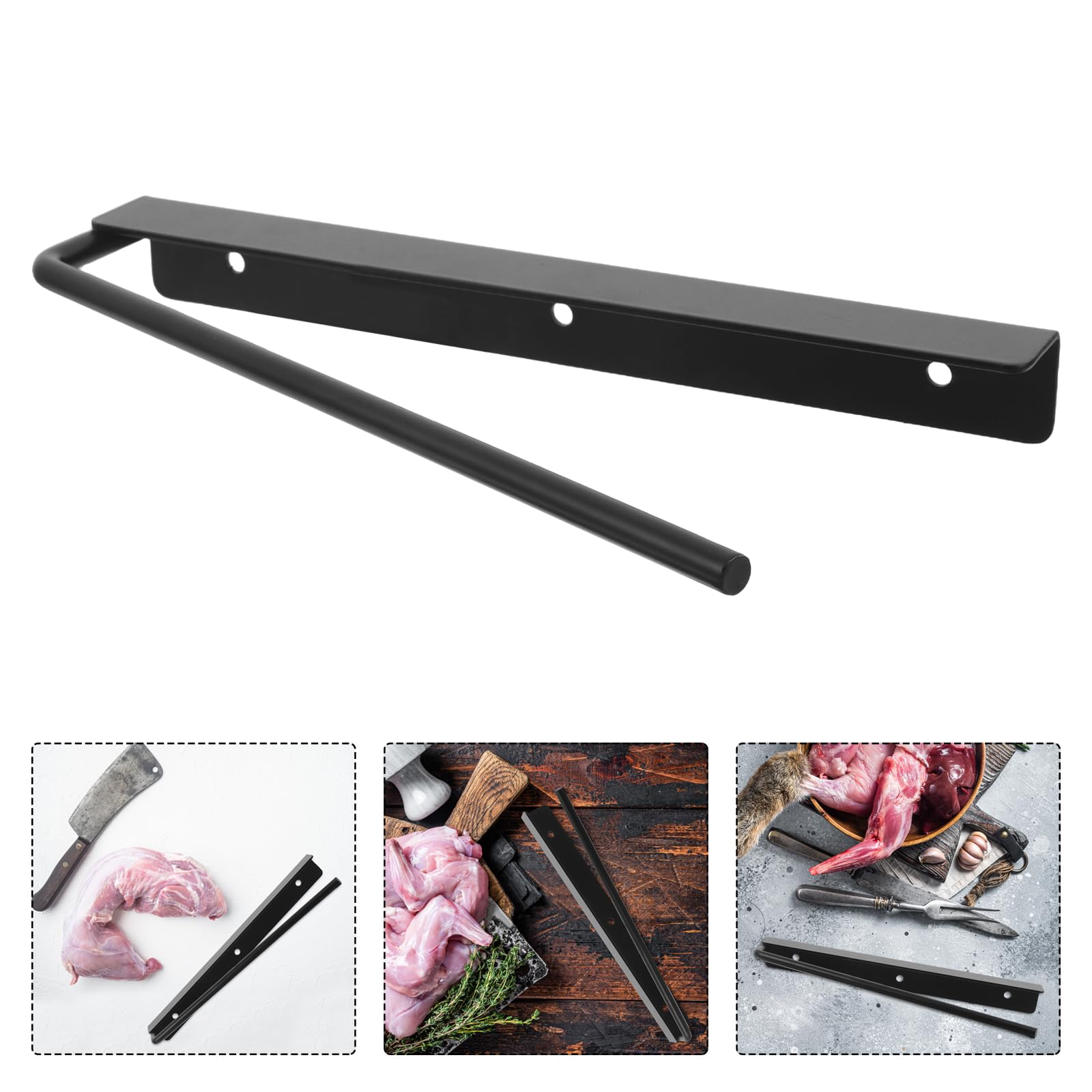 NUOBESTY Outil de Dislocation Cervicale Portable en Métal Lourd, Compact et Facile à Nettoyer, Outil Professionnel pour Abattage de Lapins et Artisanal des Petits Animaux, Adapté