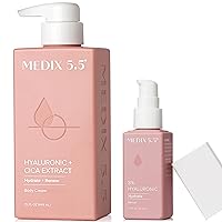 Vista 13 de Medix 10% Ácido Glicólico + Ácido Láctico Gel Exfoliante para Dejar en el Cuerpo Suero Exfoliante AHA para Cuerpo y Cara Refina + Suaviza la Piel
