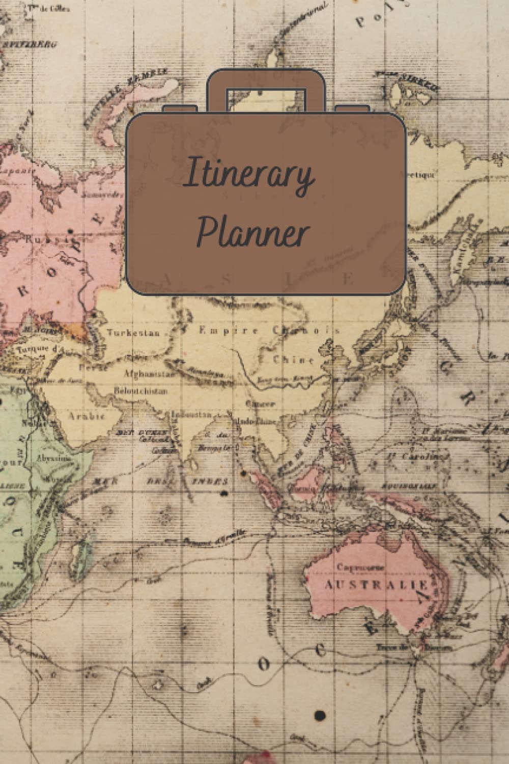 itinerary planner ;Vacation travel planning notebook, Around the world travel journal