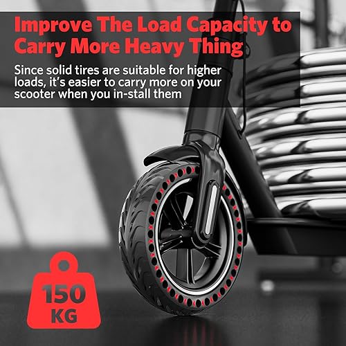 Miniatura 3 de Neumático sólido para Xiaomi m365 Scooter eléctrico Mijia m365 progotrax gxl V2XR, 8.5 pulgadas Scooter eléctrico Ruedas 8 12 ''Honeycomb Solid