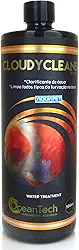 Ocean tech Cloudy Cleaner 500ml - produto que recupera rapidamente a água turva do aquário e elimina odores da água