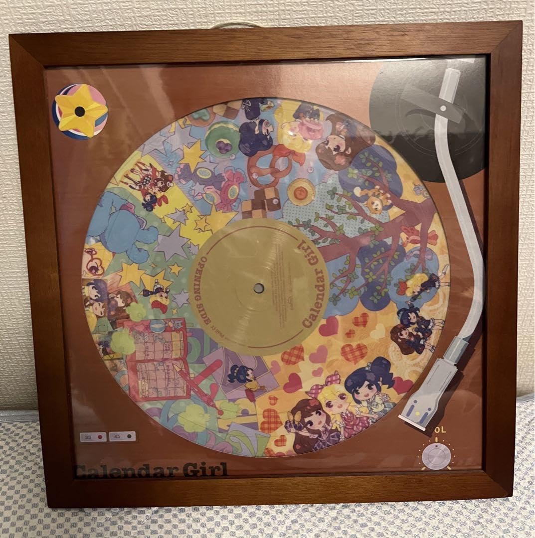 アイカツ！ ピクチャーレコード『カレンダーガール』 アイカツ！」史上初のアナログ盤ピクチャーレコード「カレンダーガール