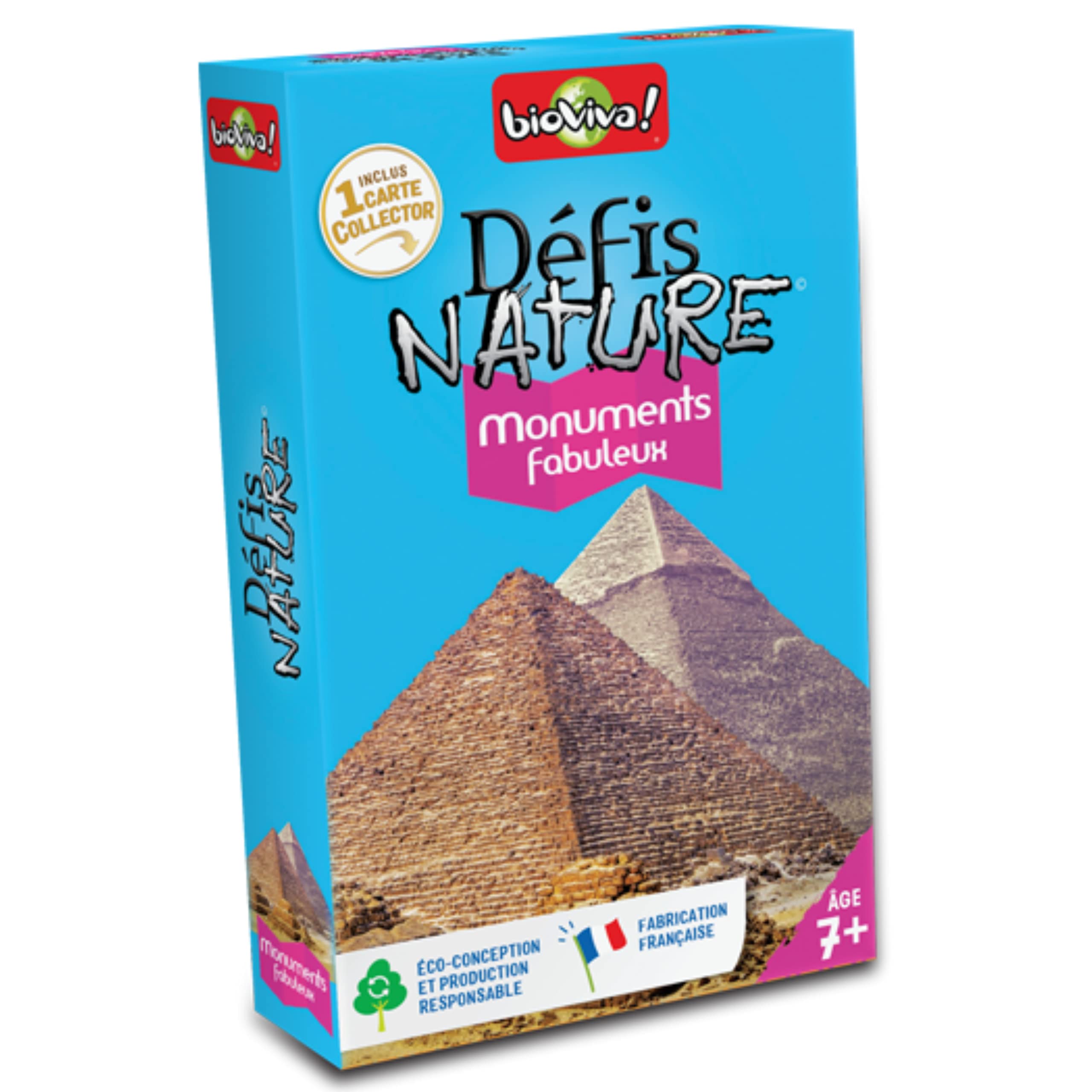 Bioviva Nature Challenges Nature- Fabulous Monuments Card Game