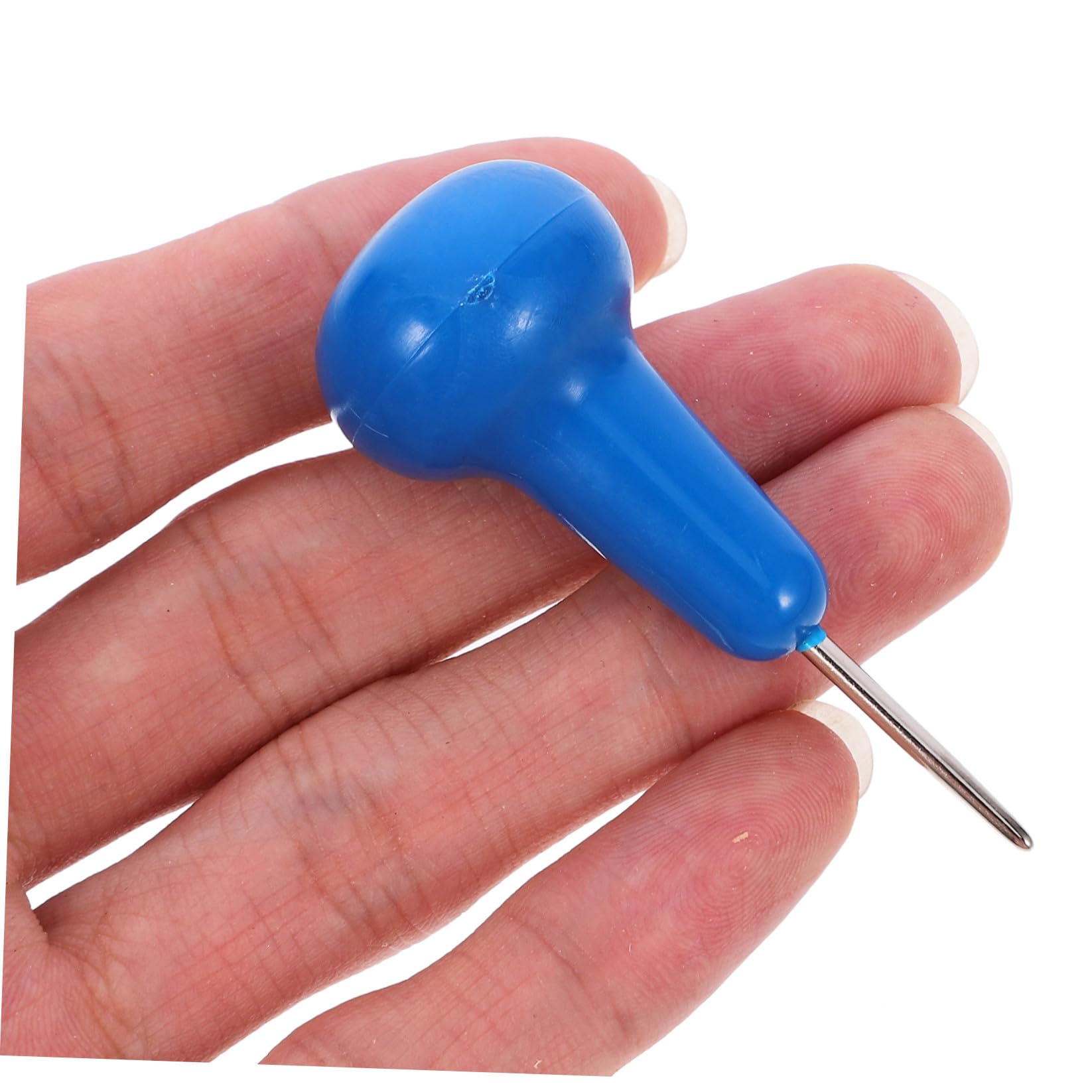 Kit per Scrittura Braille Tavoletta Blu in Plastica, Stilo Portatile Facile da Usare per Non Vedenti, per Apprendimento e Pratica Quotidiana