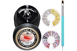 WIPE OFF Pegamento para Piedras de Uñas de Acrílico de 15ml