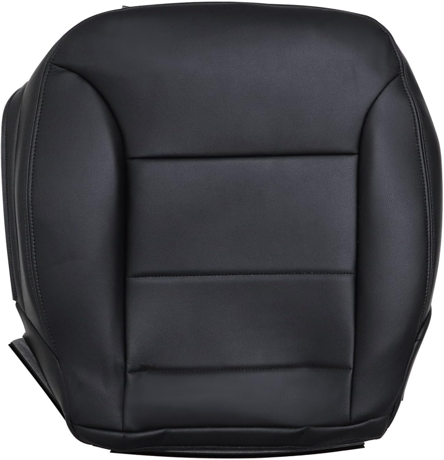 Priprilod Black Leather Driver Side Bottom Replacement Seat Cover Compatible with Mercedes-Benz ML320 ML350 ML450 ML500 ML550 2009 2010 2011 2012 2013