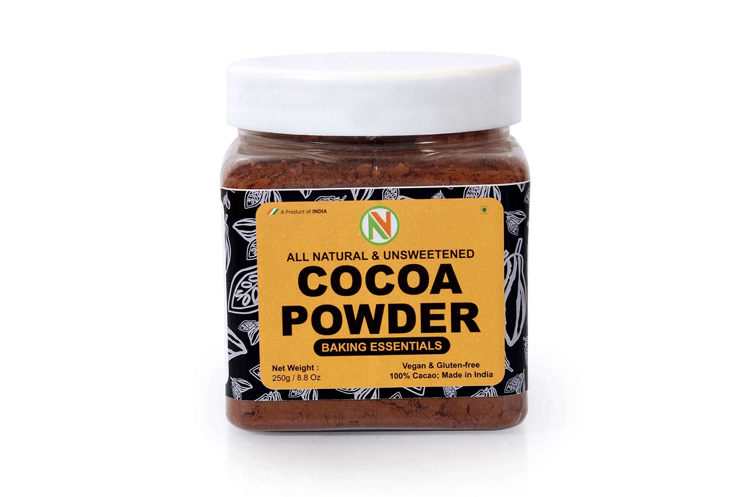 NatureVit Cocoa Powder for Cake Making, 250gm [Natural, Unsweetened, Vegan & Gluten-Free] (B0846KNBQJ) Amazon Price History, Amazon Price Tracker