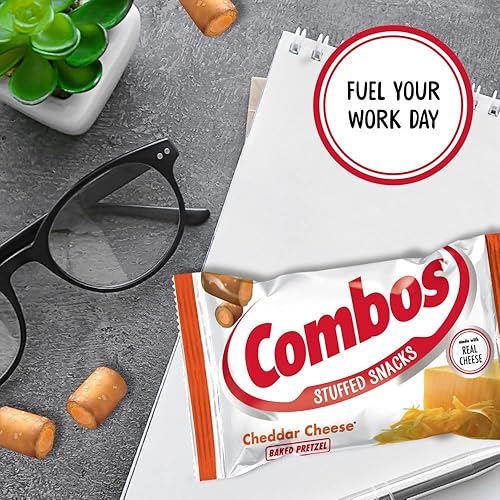 Miniatura 11 de COMBOS Bocadillos horneados con galletas de queso cheddar, 1.7 onzas (paquete de 18)