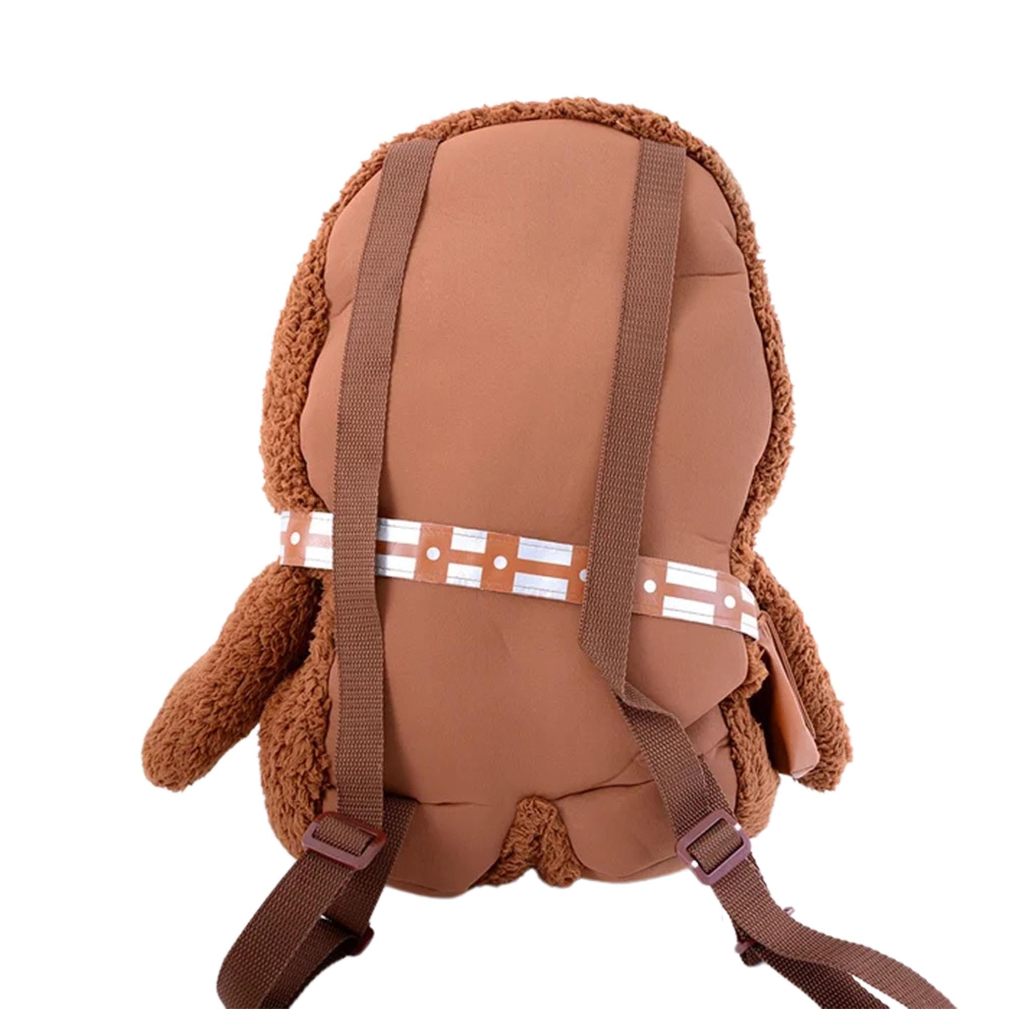 Star Wars Brown Chewbacca Plush Bag Star Wars Chewbacca Backpack. - Now and Then Galleria LLC main image 2