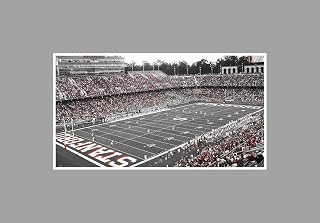Stanford - College Football Stadium - 36x20 Matte Poster Print Wall Art TOC