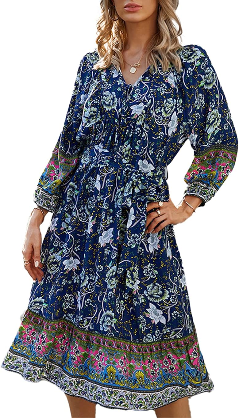 Bohemian midi dress Clearance