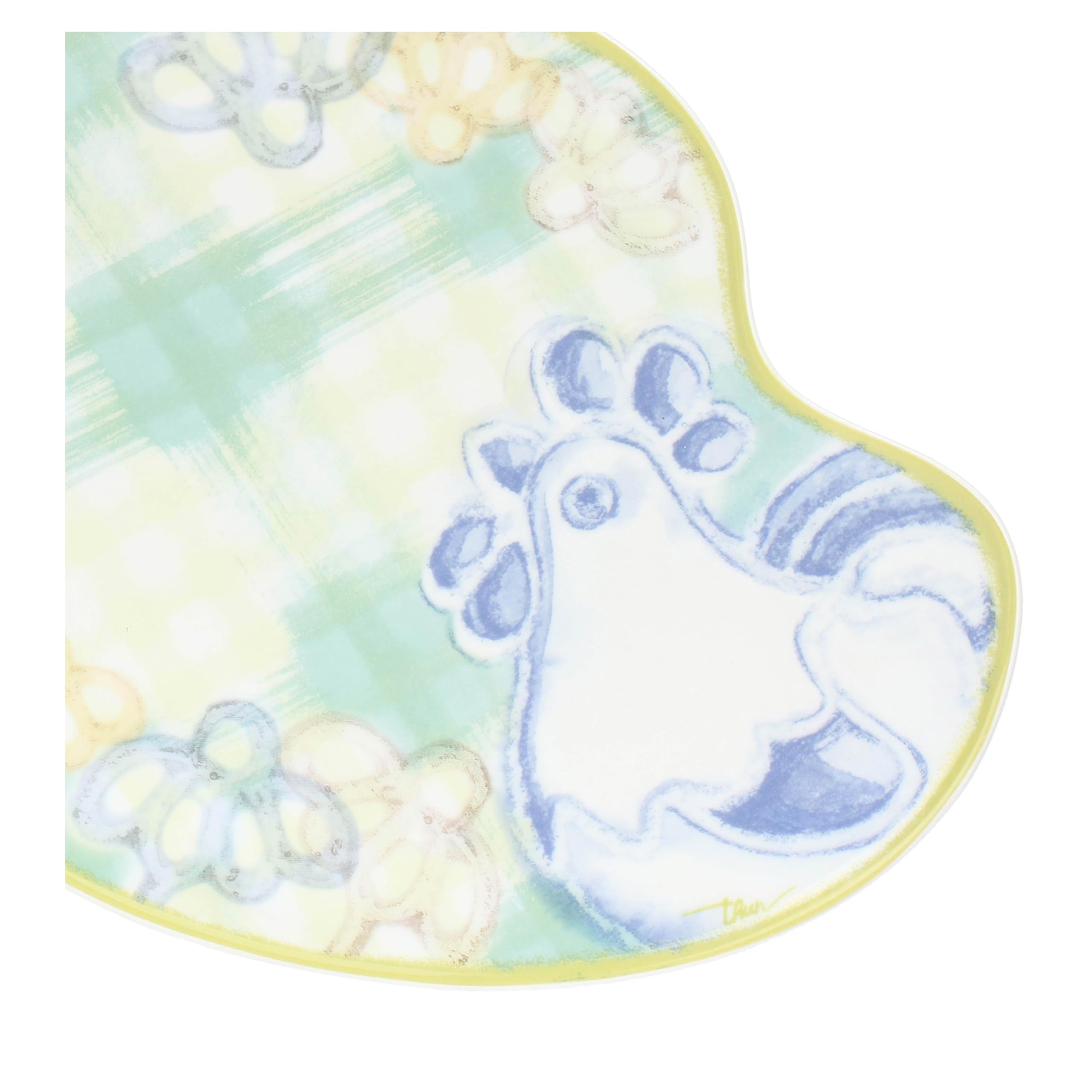 THUN Piatto colomba, porcellana, Collezione Giardino di Primavera, 36 x 27 cm