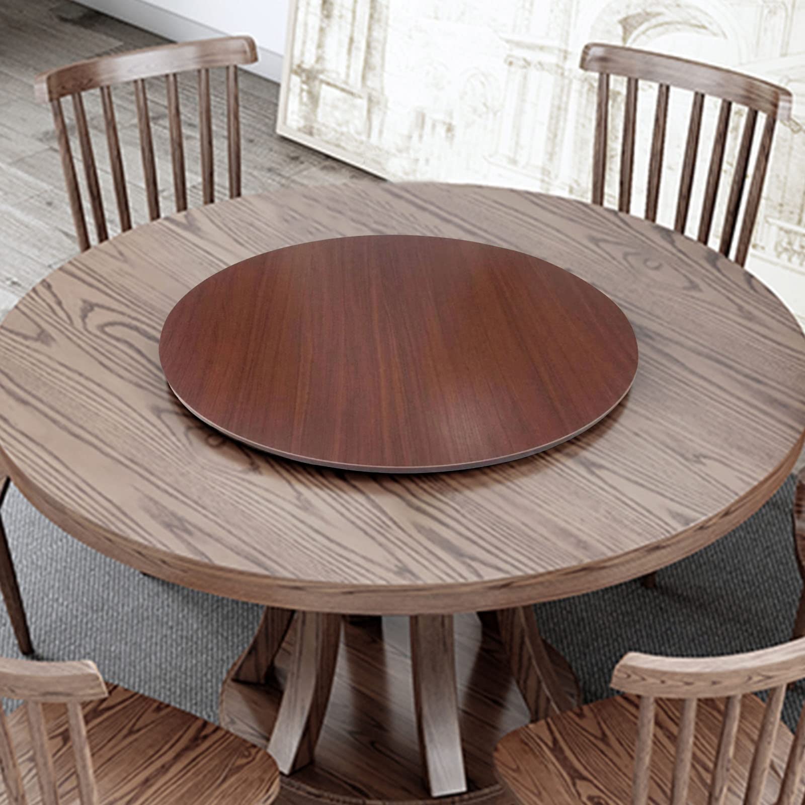 Plateau De Service Rotative Pour Table À Manger, 70/80/90cm | FindTheDeal