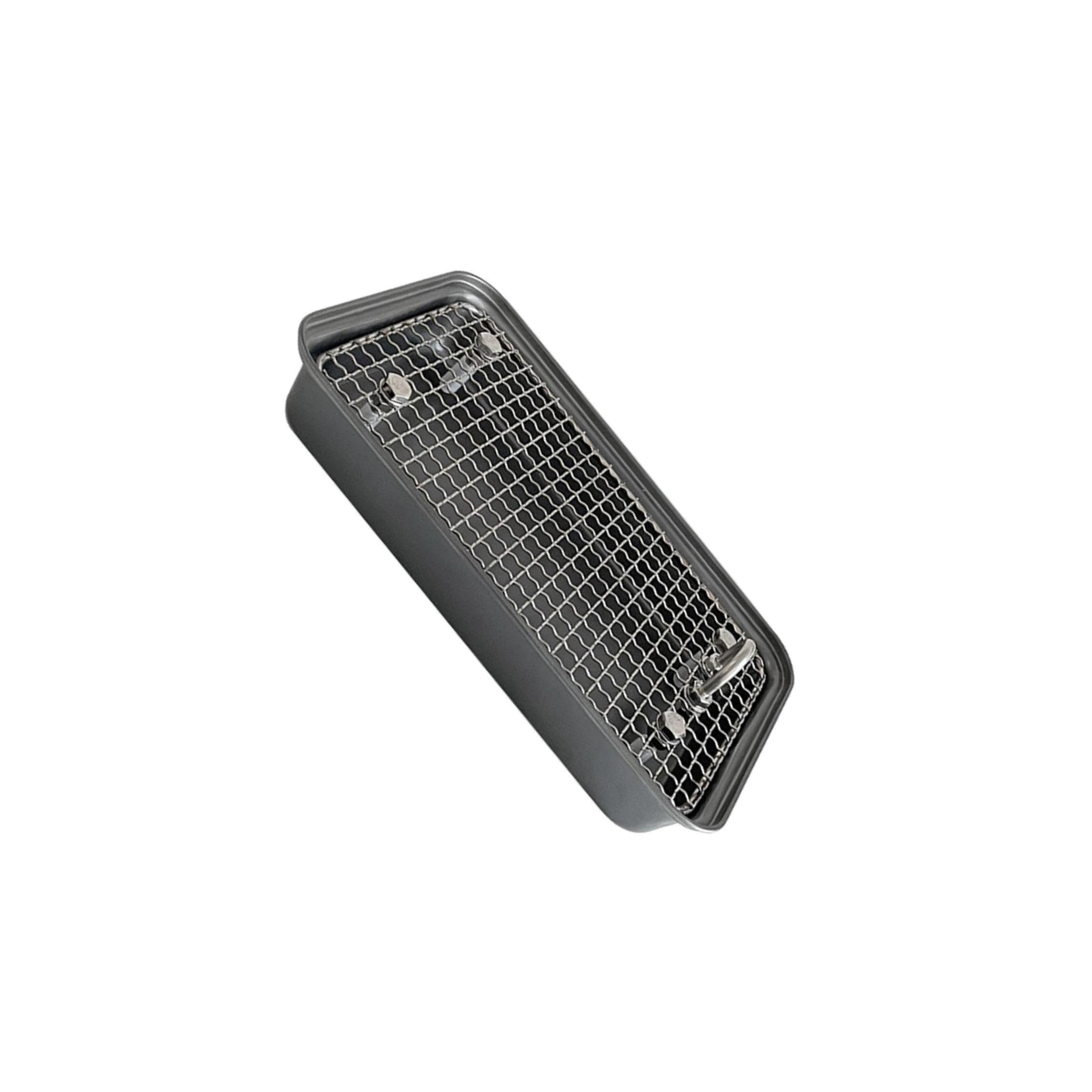 Litière pour lapins avec grille bac à litière durable pour rongeurs et cochon d'Inde