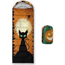 Kids Sleeping Bag for Boys Girls,Western Cowboy Print-Lightweight Warm Portable Outdoor Indoor-Waterproof Cold Weather Resistant Sleeping Bag for Camping Hiking