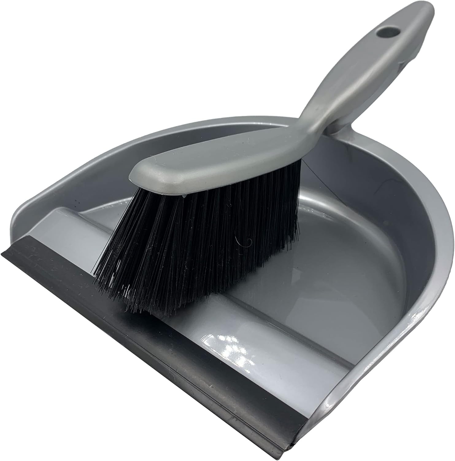 Household Dustpan and Brush Set, Soft Bristle Brush and Plastic Dust