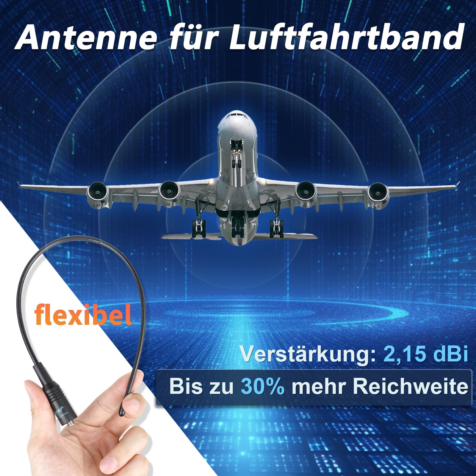 TIDRADIO TD-H8 10W Funkgerät mit Bluetooth-Programmierung Walkie-Talkie mit 2500mAh Akku, Funkgeräte 10 km reichweite Set für Outdoor, Notfall & Camping – 1 Stück