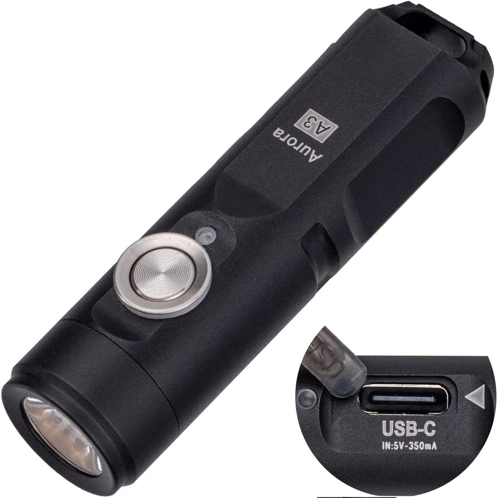 RovyVon Aurora A3 4th Rechargeable Keychain Flashlight Mini Flashlight