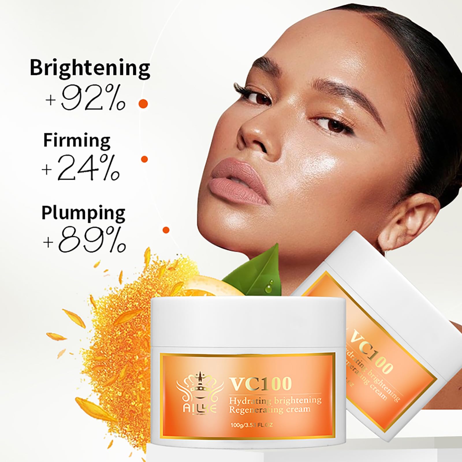 Amazon.com: AILKE Vitamin C Face Cream, Brightening, Firming, Skin
