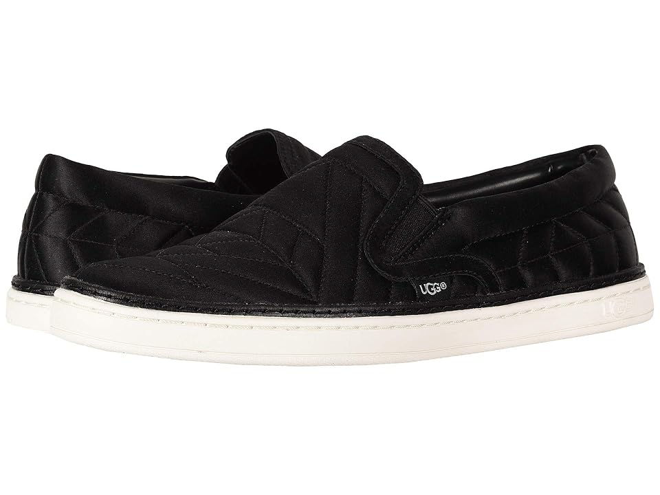 

UGG Soleda Quilted Sneaker (Black) Women's Slip on Shoes