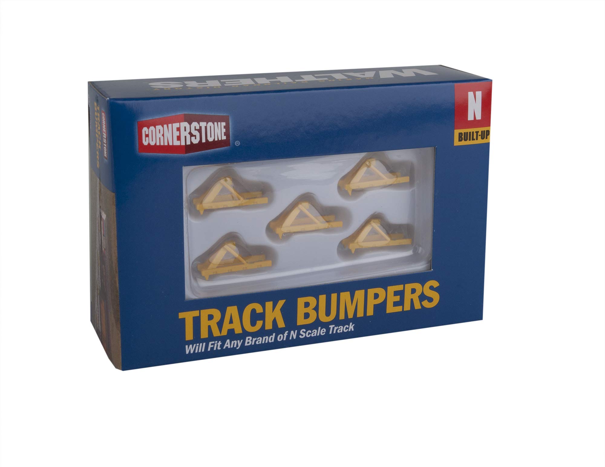 Cornerstone Walthers, Inc. ups Track Bumper, Gelb