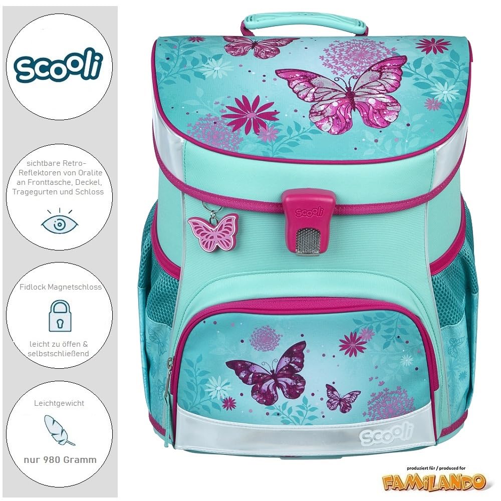 Butterfly tornister szkolny Scooli Campus Fit
